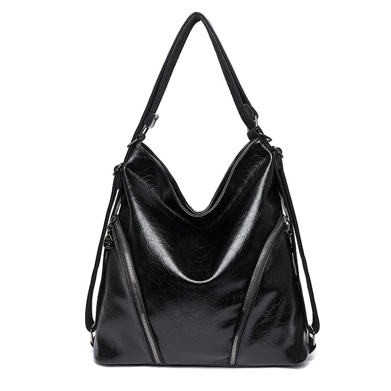 Fashionable Large-Capacity Casual Handbag Shoulder Bag And Crossbody Backpack