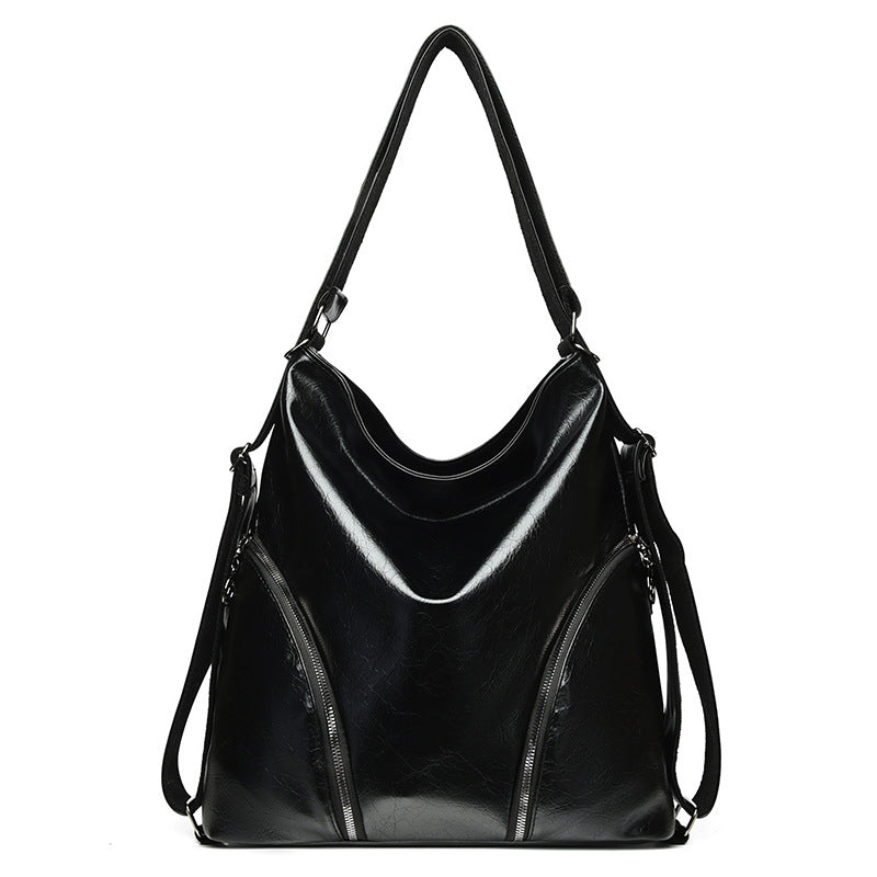 Fashionable Large-Capacity Casual Handbag Shoulder Bag And Crossbody Backpack