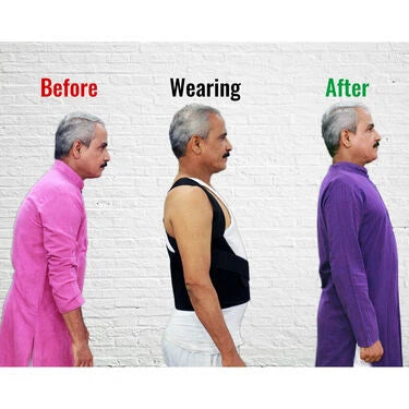 Posture Corrector Free Size Designed to provide exceptional Back Straight And Shoulder Support Belt